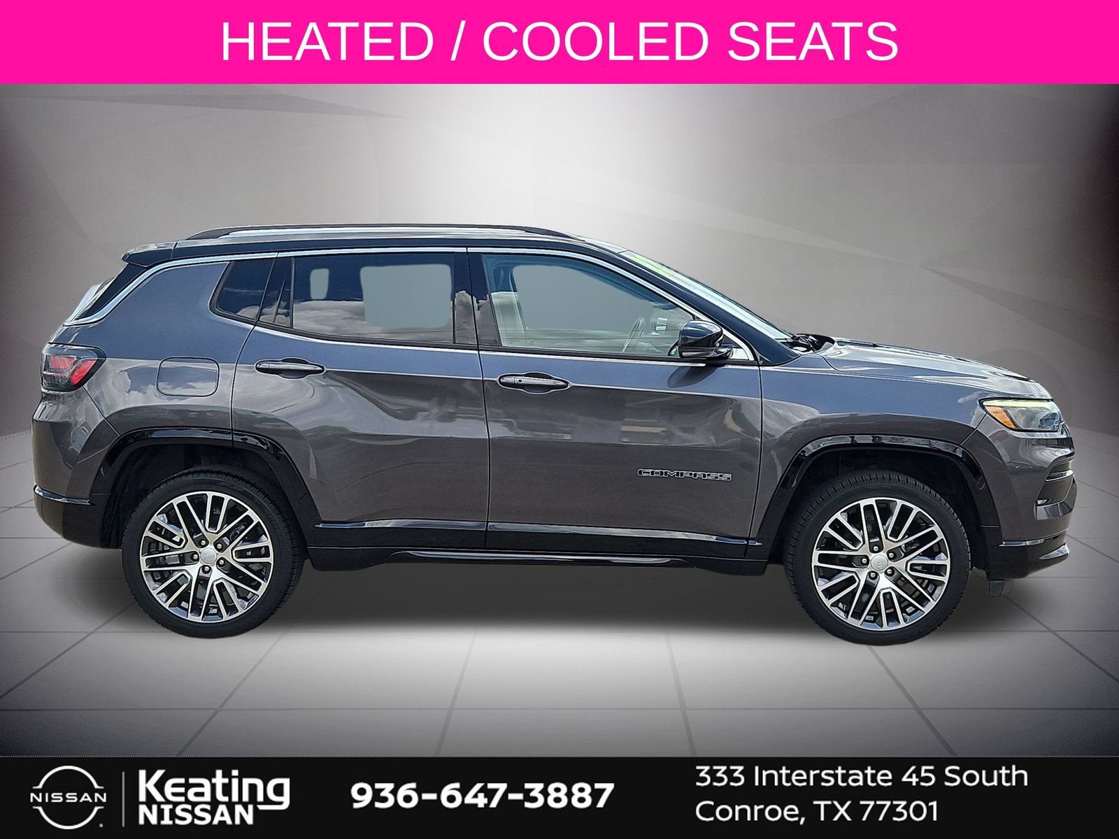 Used 2022 Jeep Compass Limited w/ Elite Group AWD/4WD image 9