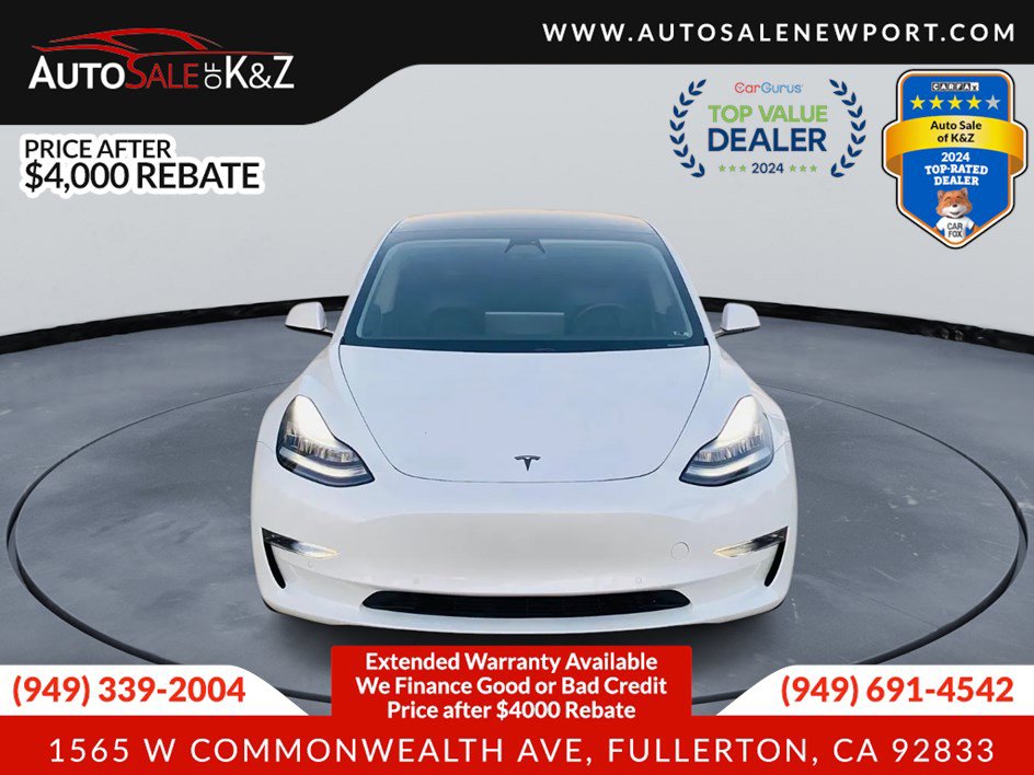 Used 2020 Tesla Model 3 Long Range image 2