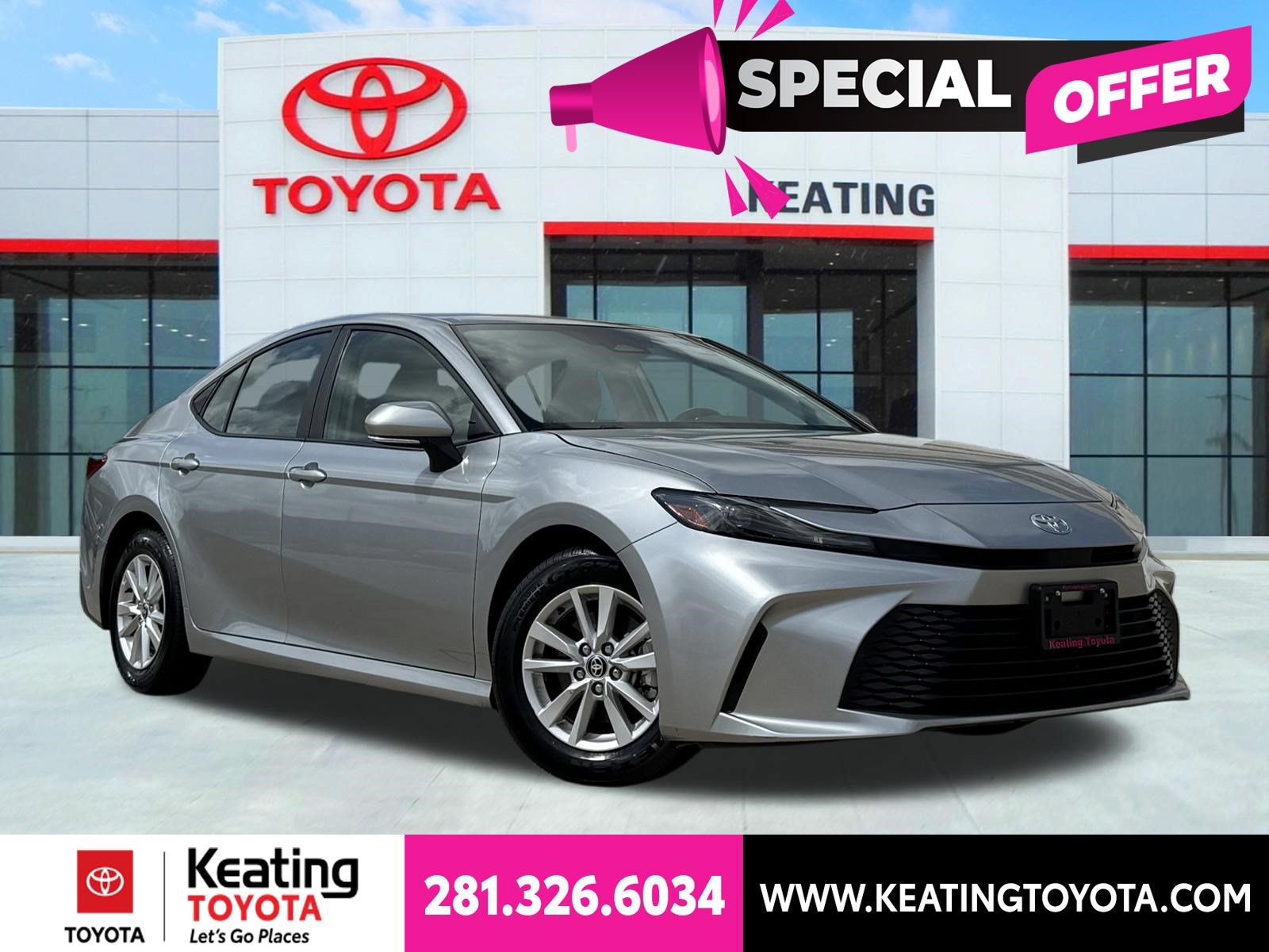 Certified 2025 Toyota Camry LE FWD 360° Tour