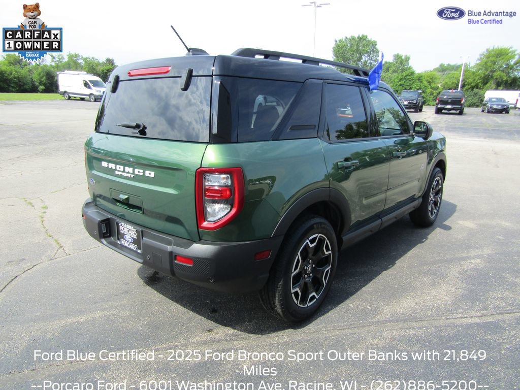 Certified 2025 Ford Bronco Sport Outer Banks w/ Outer Banks Tech Package+ AWD/4WD image 8