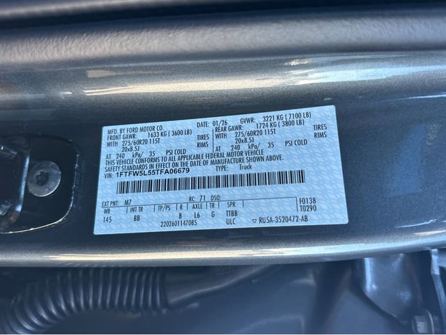 Used 2026 Ford F150 Lariat w/ Equipment Group 502A High image 45