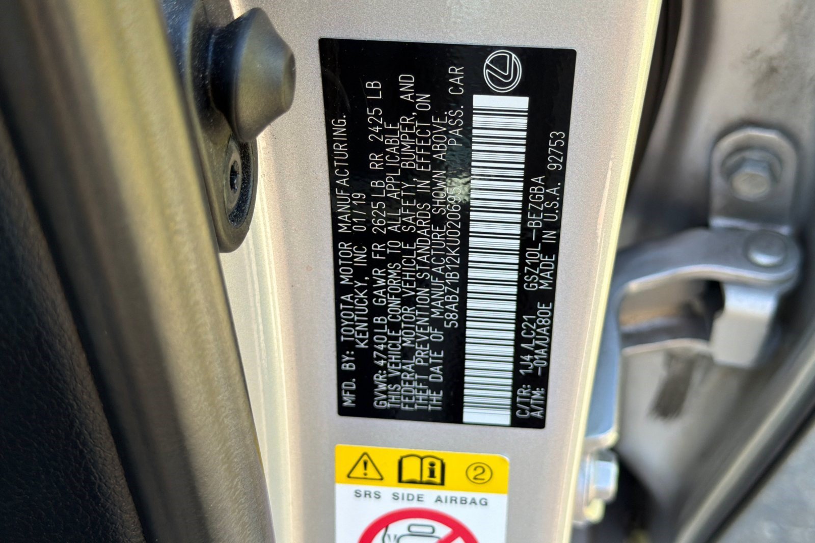 Used 2019 Lexus ES 350 Ultra Luxury w/ Accessory Package 2 FWD image 41