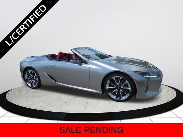 Certified 2021 Lexus LC 500 Convertible w/ Touring Package image 1