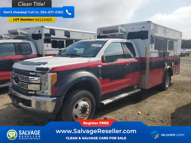 Used 2017 Ford F550 4x4 SuperCab Super Duty
