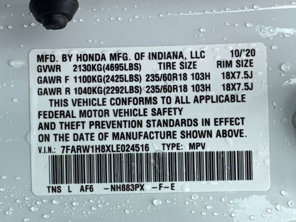 Used 2020 Honda CR-V EX-L image 34