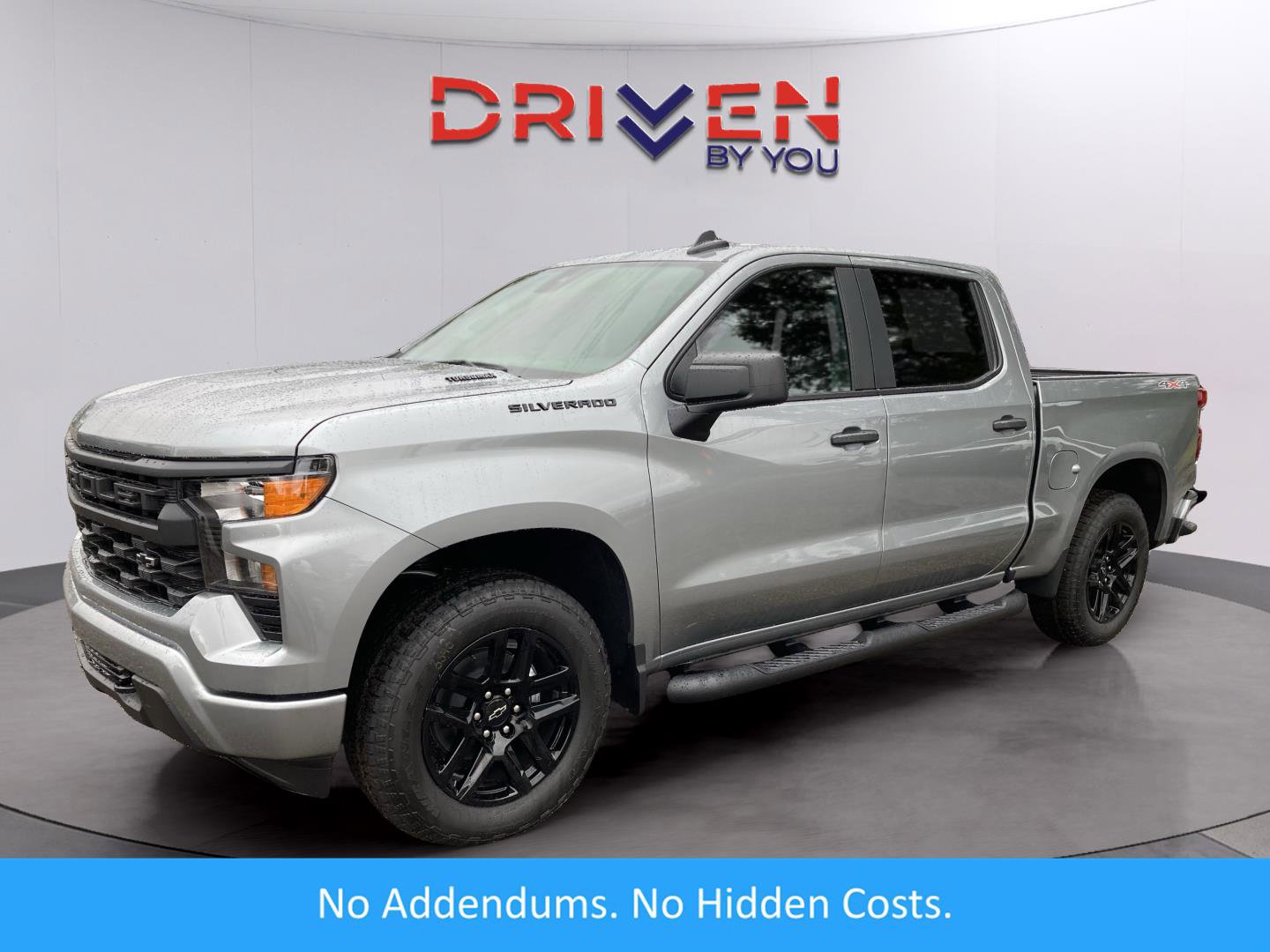 New 2026 Chevrolet Silverado 1500 Custom w/ Turbomax Blackout Package image 1