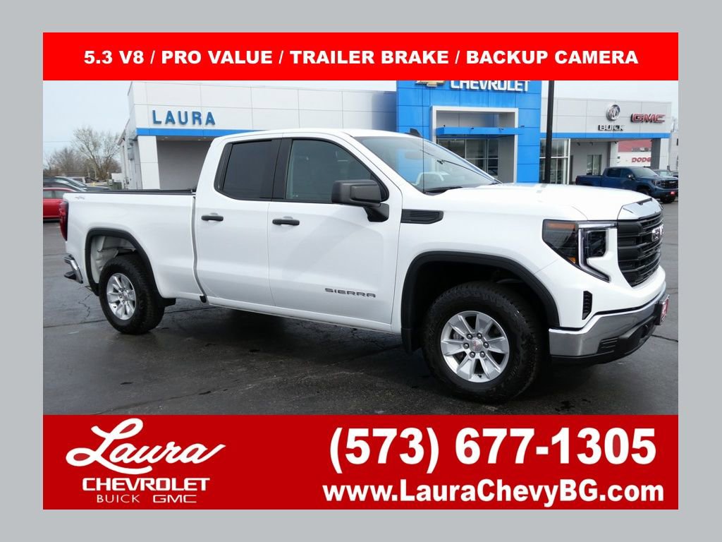 Certified 2025 GMC Sierra 1500 Pro w/ Pro Value Package image 1