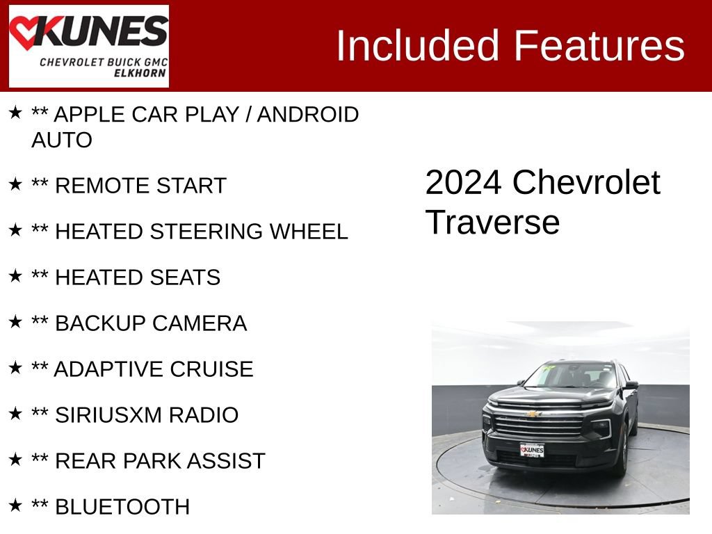 Used 2024 Chevrolet Traverse LT FWD video 2