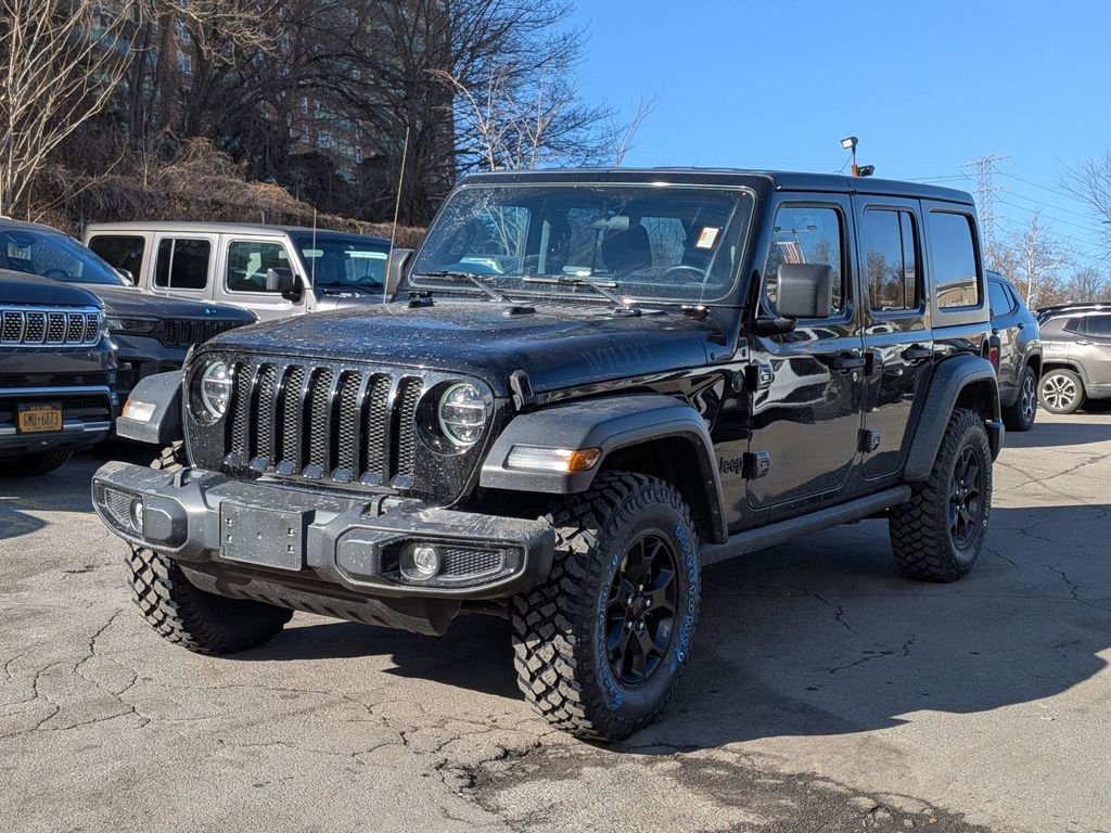 Used 2021 Jeep Wrangler Unlimited Willys image 2