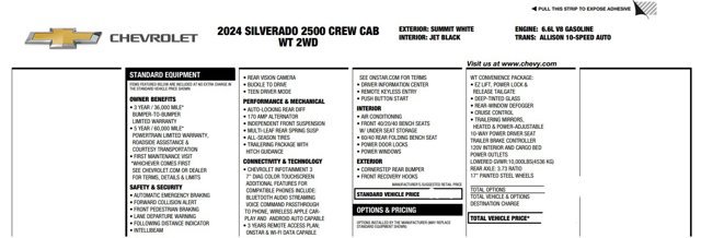 Used 2024 Chevrolet Silverado 2500 W/T w/ WT Convenience Package image 2