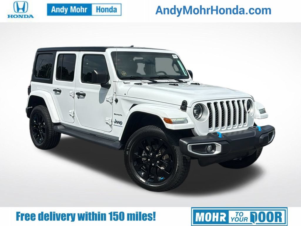 Used 2023 Jeep Wrangler Unlimited Sahara w/ Cold Weather Group AWD/4WD image 1