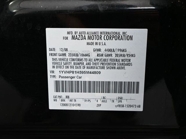 Used 2009 MAZDA MAZDA6 i Sport image 41