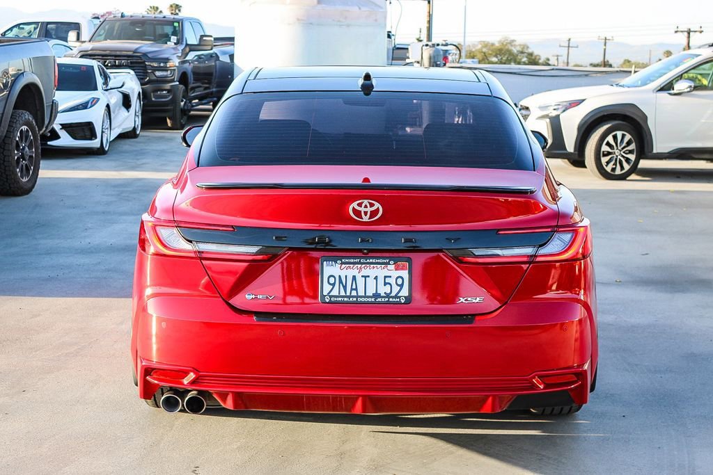 Used 2025 Toyota Camry XSE w/ Premium Plus Package FWD image 8