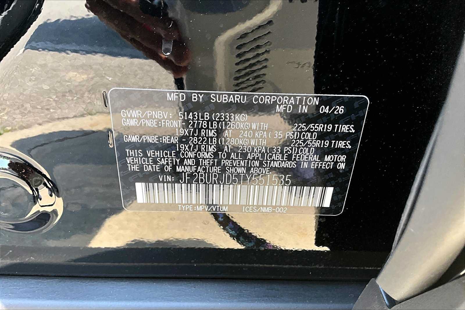 New 2026 Subaru Outback Touring XT AWD/4WD image 18
