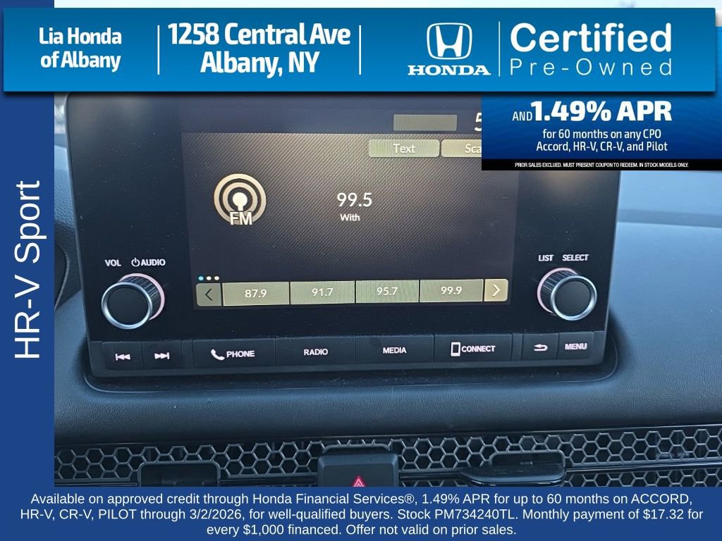 Certified 2023 Honda HR-V Sport image 15