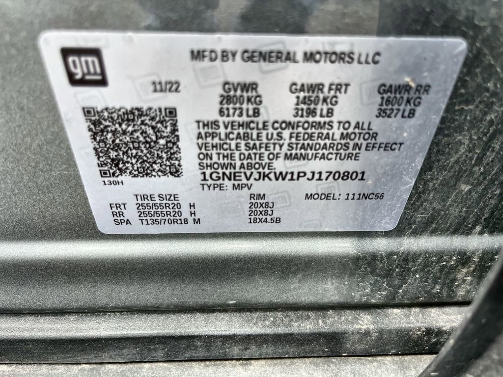Certified 2023 Chevrolet Traverse RS AWD/4WD image 35