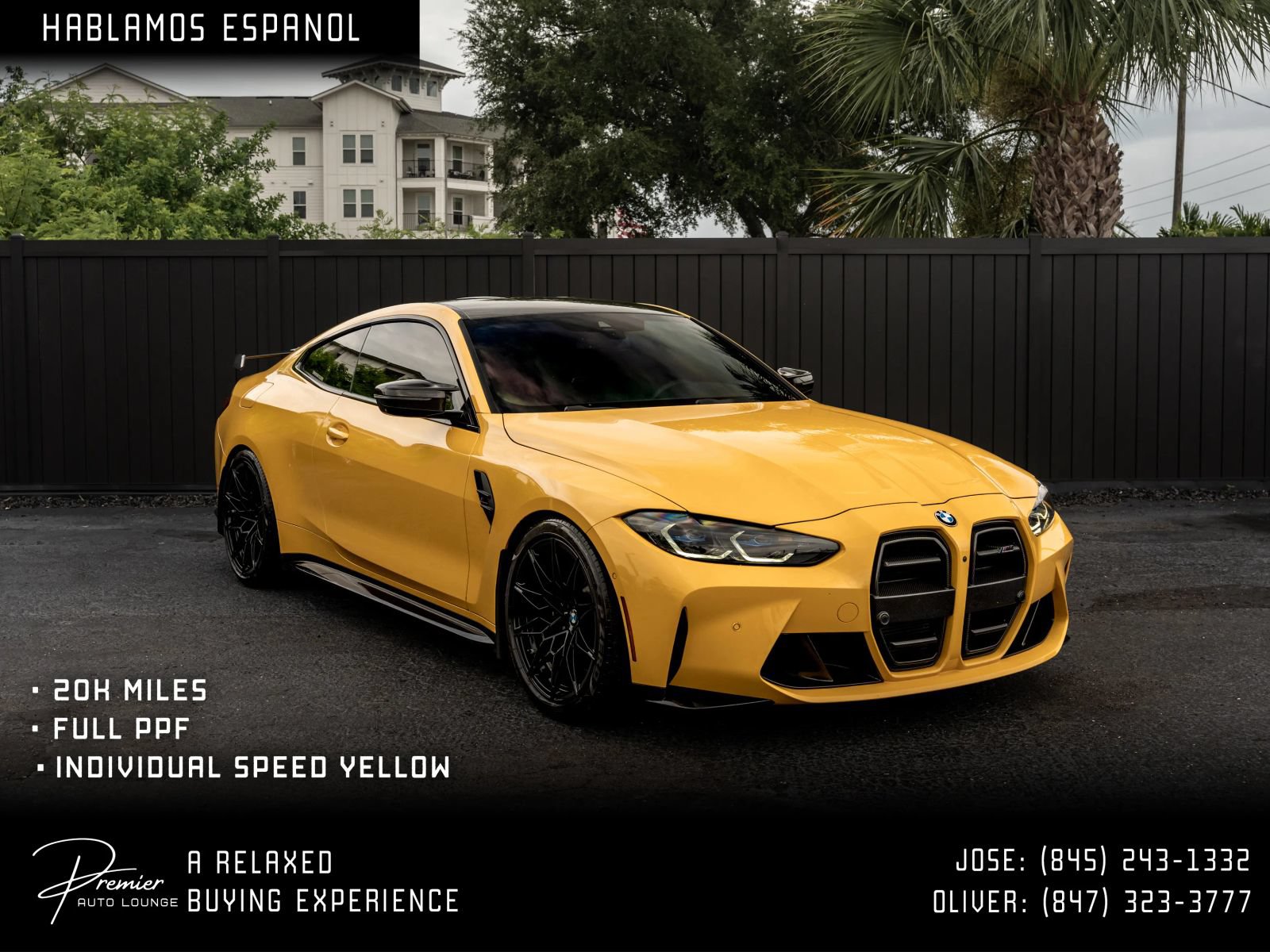 Used 2022 BMW M4 xDrive Competition w/ M Carbon Exterior Package