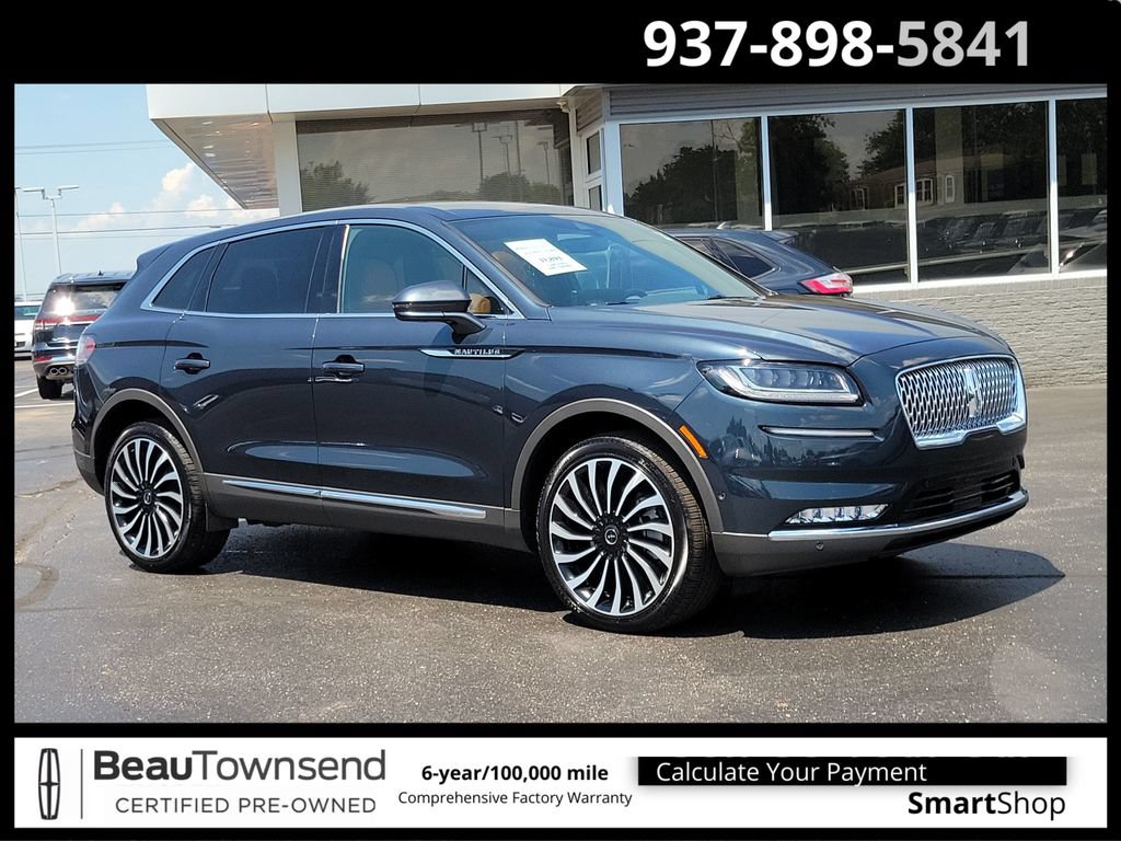 Certified 2022 Lincoln Nautilus Black Label w/ Class II Trailer Tow Package