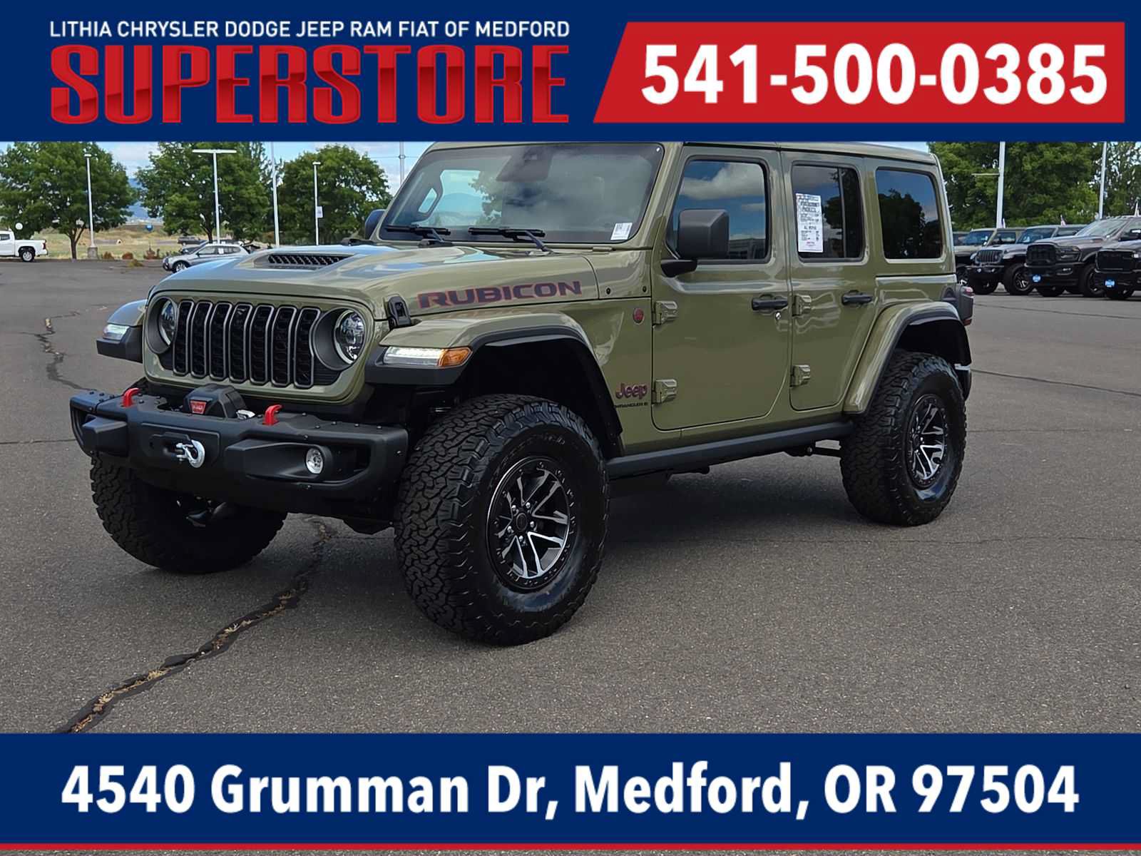 New 2026 Jeep Wrangler Unlimited Rubicon AWD/4WD image 1