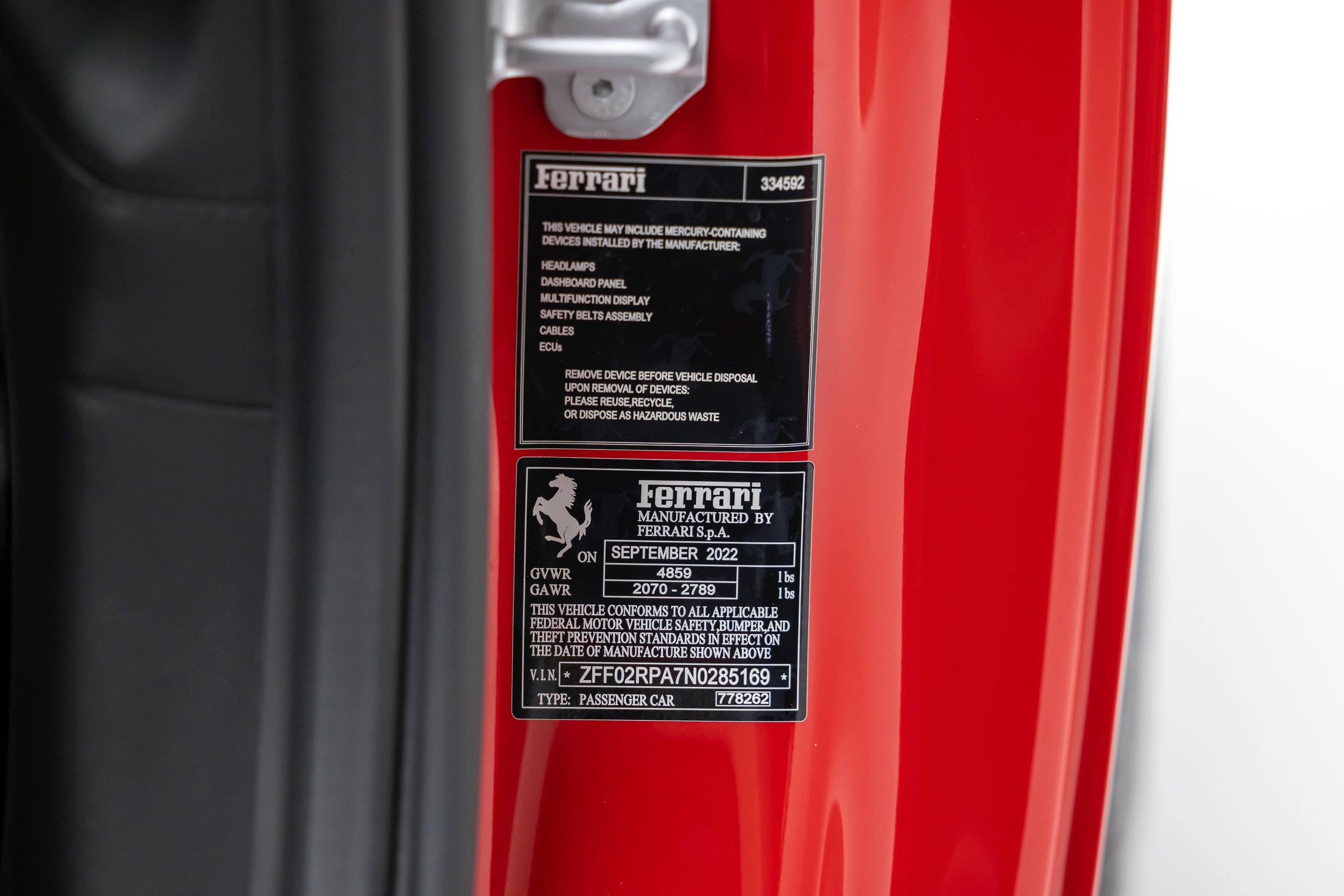 Certified 2022 Ferrari Portofino M RWD image 46