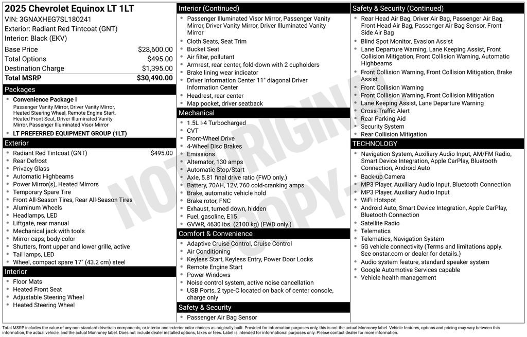 Used 2025 Chevrolet Equinox LT FWD image 6