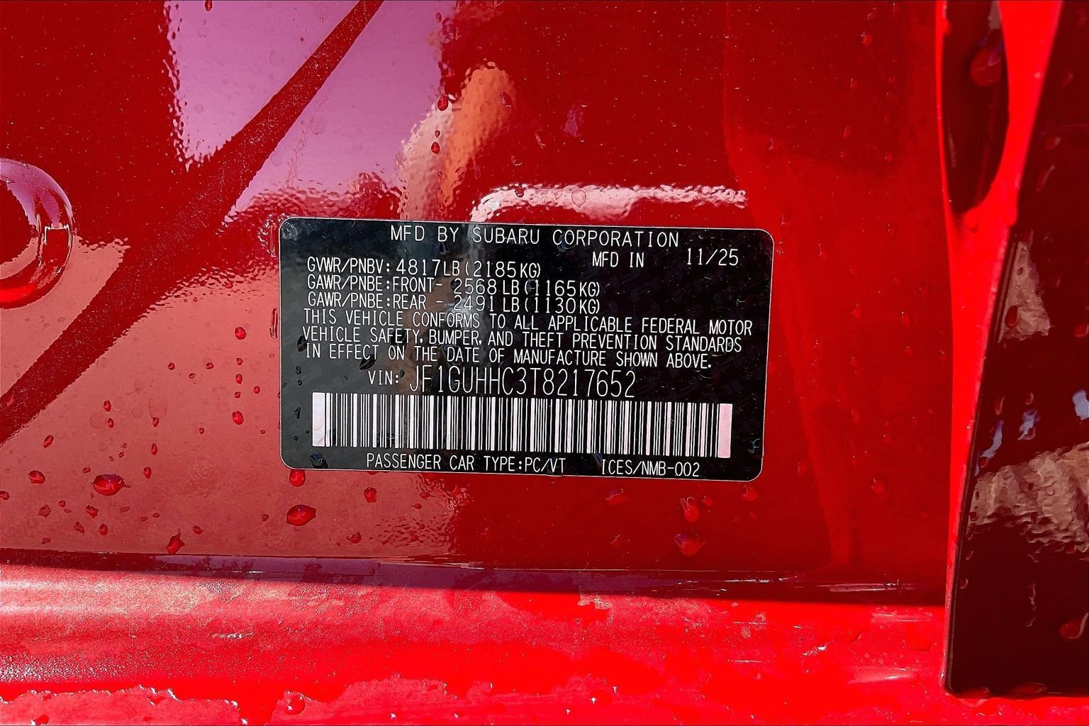 New 2026 Subaru Impreza RS AWD/4WD image 12