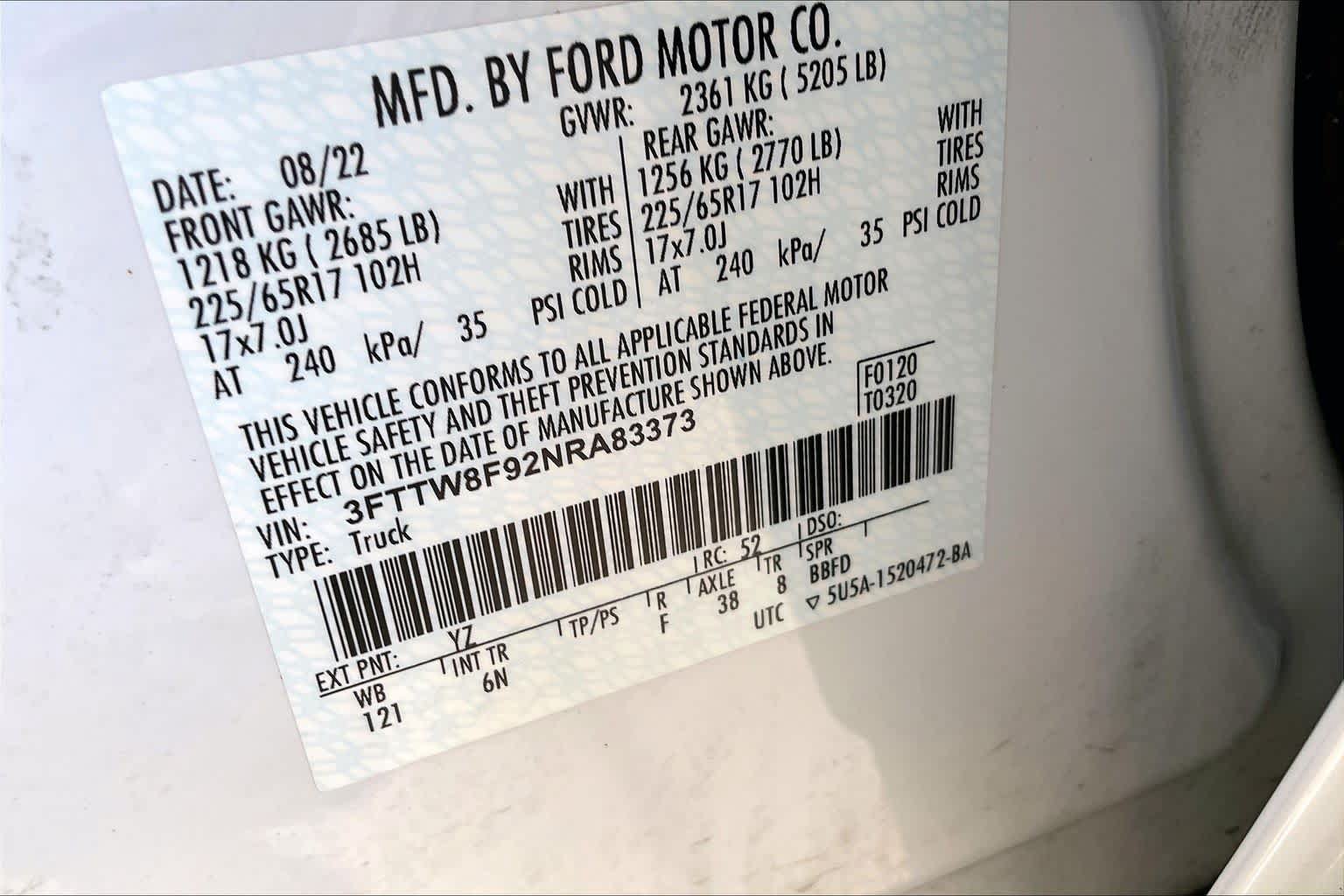 Used 2022 Ford Maverick Lariat w/ Lariat Luxury Package AWD/4WD image 35