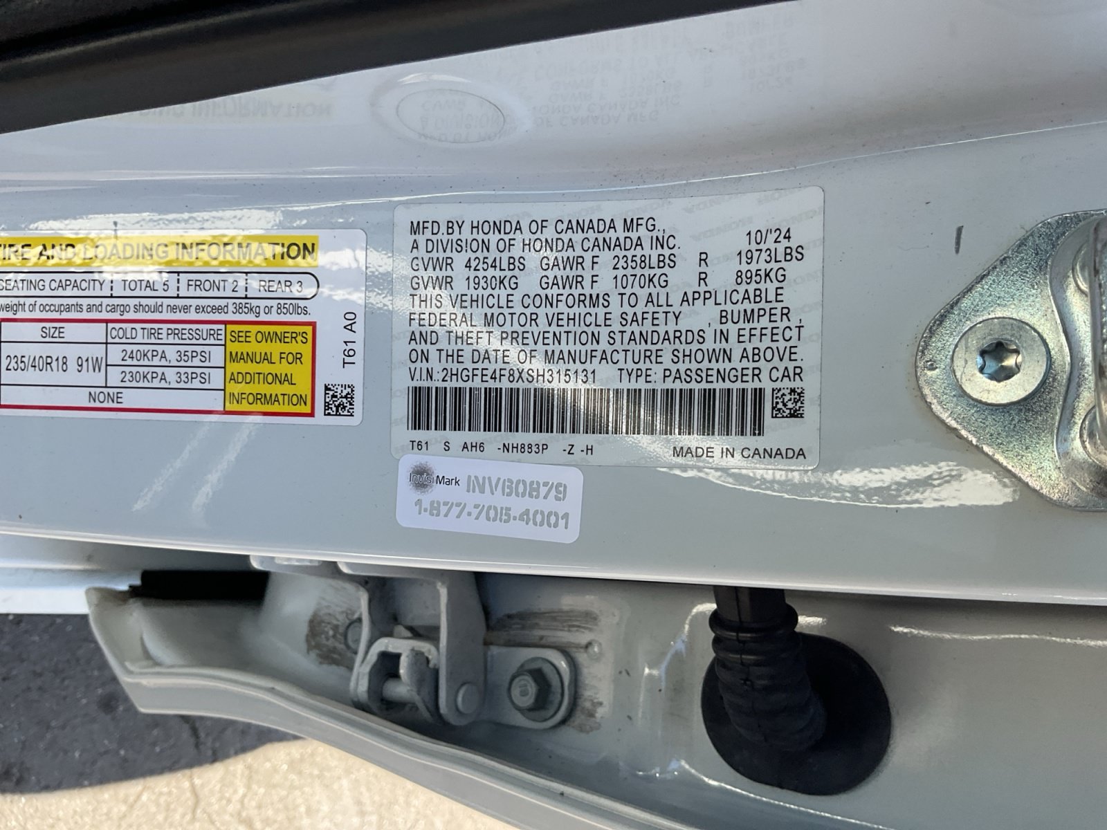 Used 2025 Honda Civic Sport Touring image 27