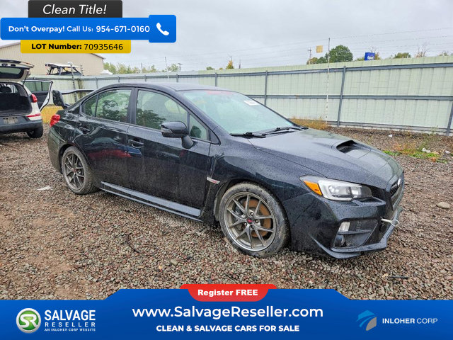 Used 2015 Subaru WRX STI Limited AWD/4WD image 5
