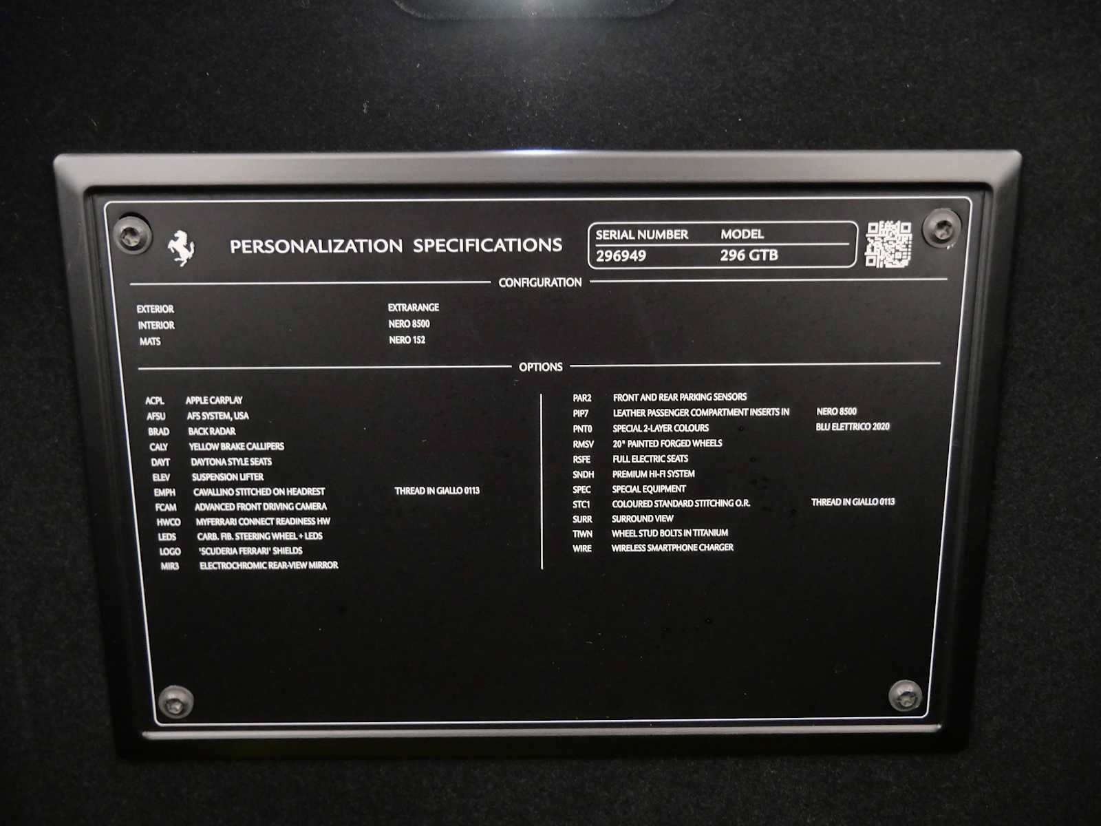 Certified 2023 Ferrari 296 GTB RWD image 28