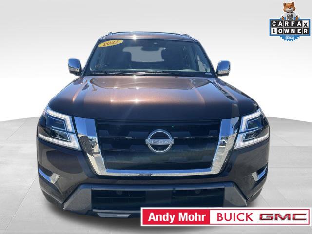 Used 2021 Nissan Armada Platinum w/ Captain's Chairs Package AWD/4WD image 5