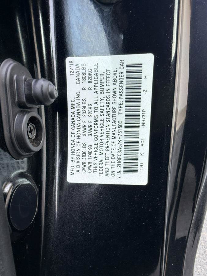 Used 2019 Honda Civic Si image 29