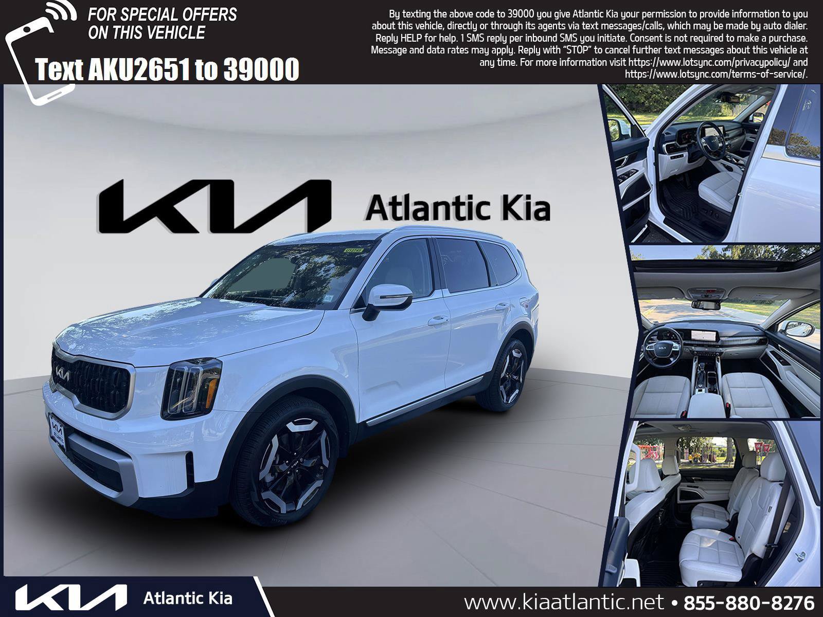 Certified 2025 Kia Telluride EX w/ EX Captain's Chair Package