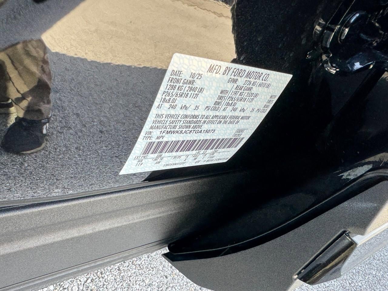 Used 2026 Ford Explorer Tremor w/ Tremor Ultimate Package image 27