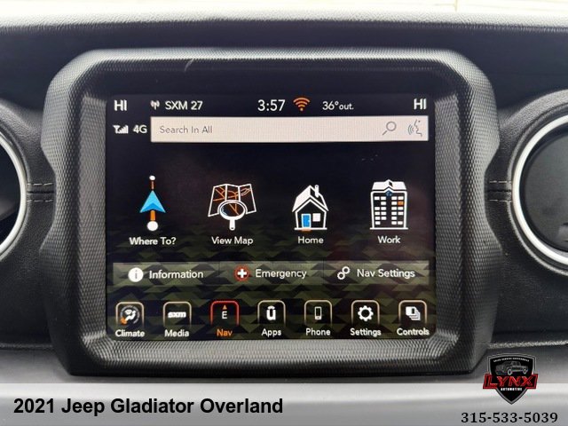 Used 2021 Jeep Gladiator Overland w/ Popular Equipment Package image 15