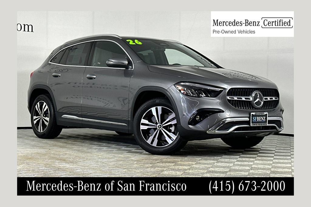 Certified 2026 Mercedes-Benz GLA 250 4MATIC