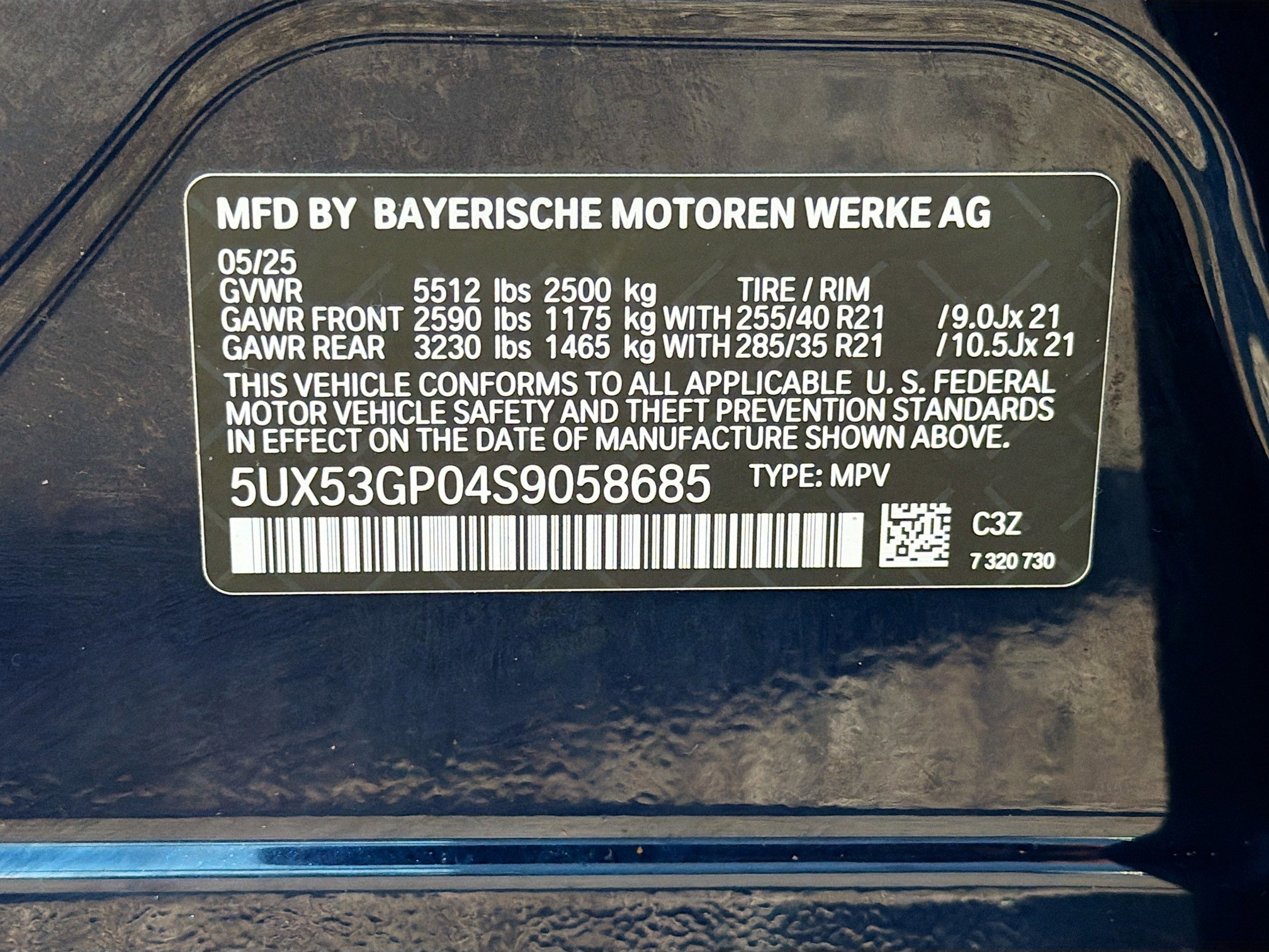 Used 2025 BMW X3 xDrive30i w/ Premium Package image 43