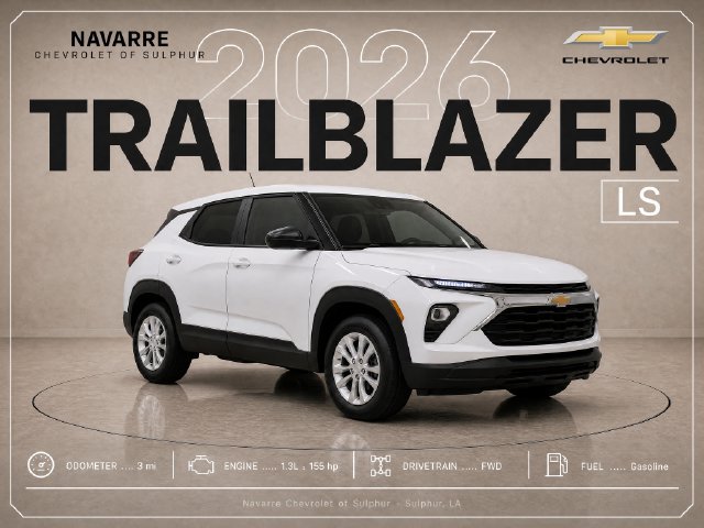 New 2026 Chevrolet TrailBlazer LS w/ LS Convenience Package
