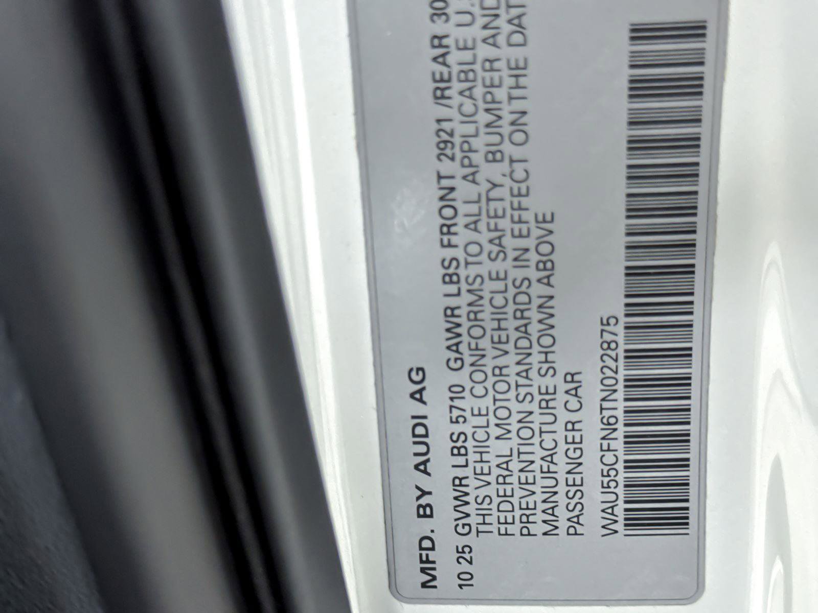 Certified 2026 Audi A6 Premium Plus w/ Premium Plus Package AWD/4WD image 28