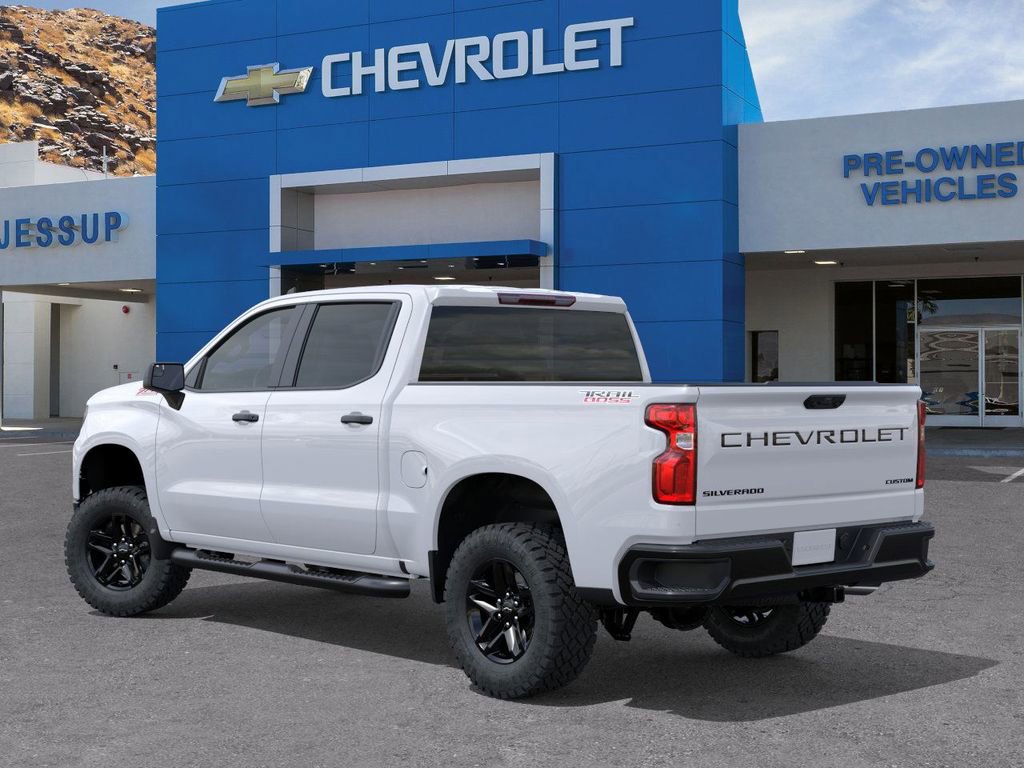 New 2026 Chevrolet Silverado 1500 Custom Trail Boss w/ LPO, Dark Essentials Package AWD/4WD image 3