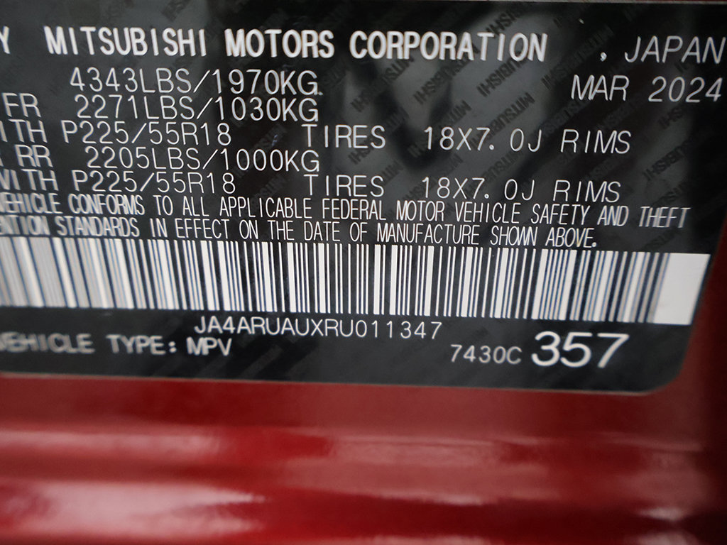 Used 2024 Mitsubishi Outlander Sport ES AWD/4WD image 38