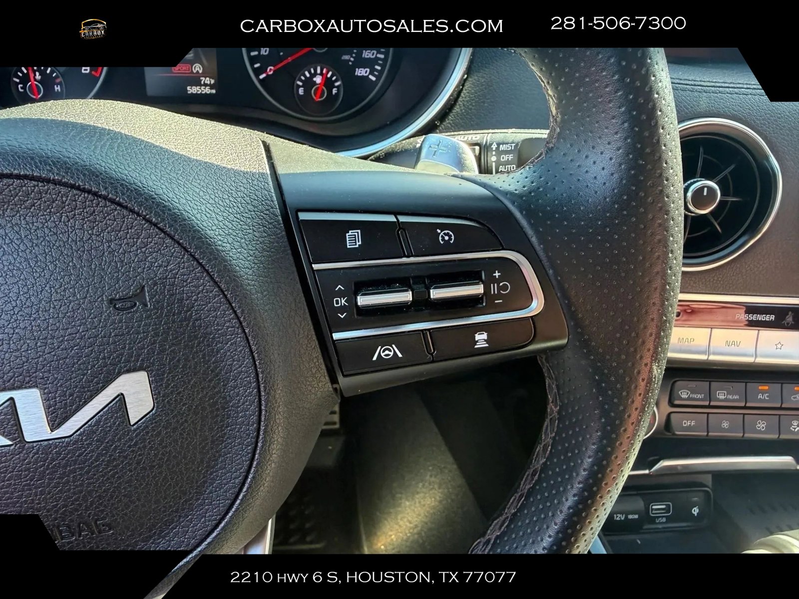 Used 2022 Kia Stinger GT1 w/ Red Interior Color Package AWD/4WD image 13