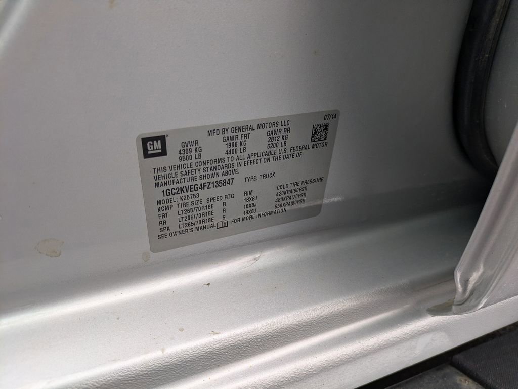 Used 2015 Chevrolet Silverado 2500 LT w/ LT Convenience Package image 50