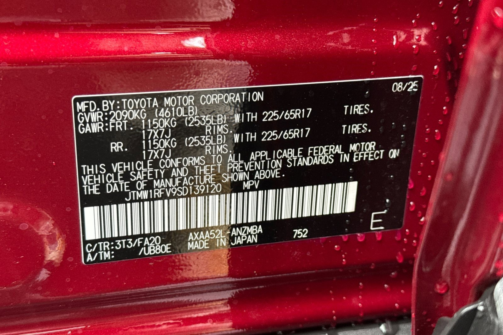 New 2025 Toyota RAV4 XLE image 34