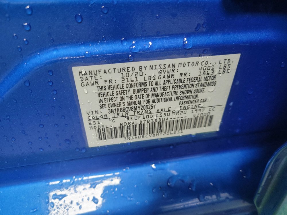 Used 2021 Nissan Sentra SV FWD image 33
