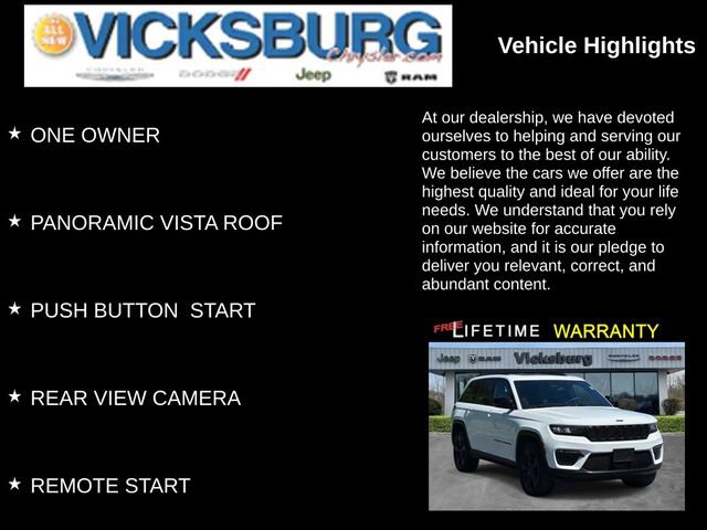 Used 2024 Jeep Grand Cherokee Limited w/ Black Appearance Package AWD/4WD image 25