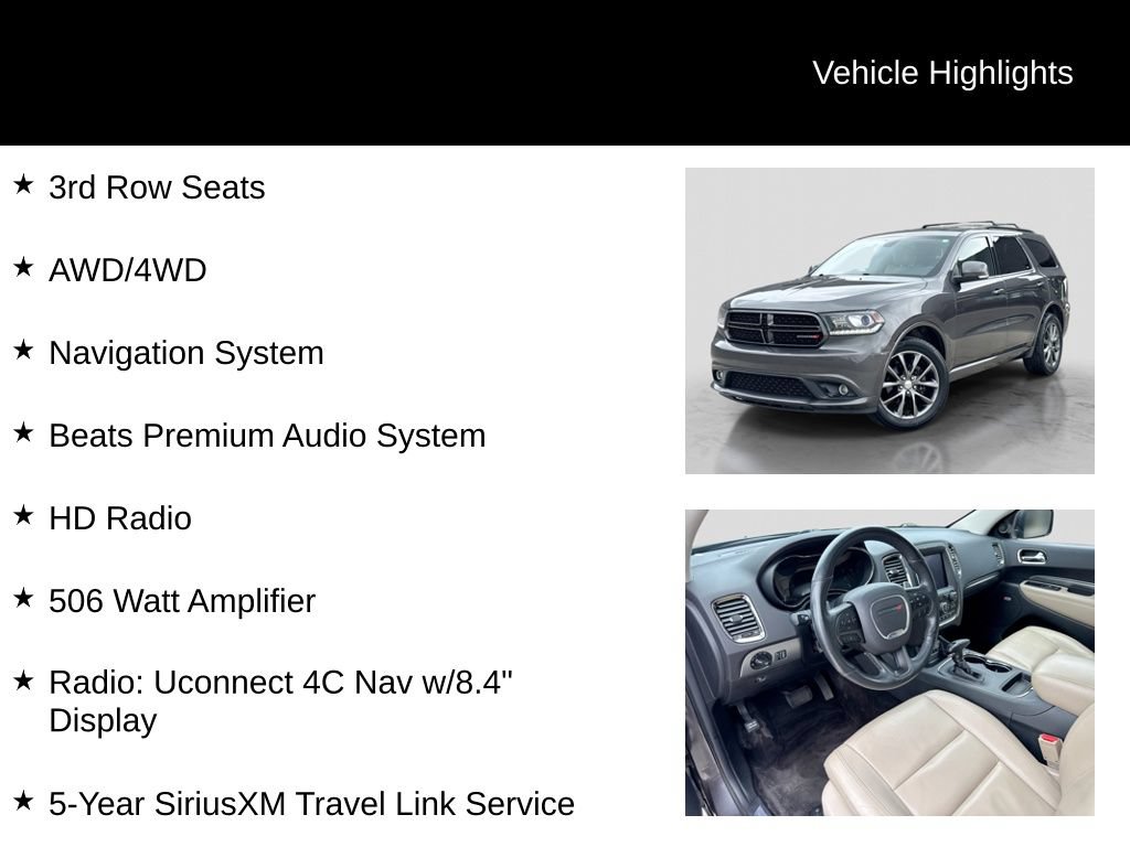 Used 2018 Dodge Durango GT w/ Premium Group AWD/4WD image 21