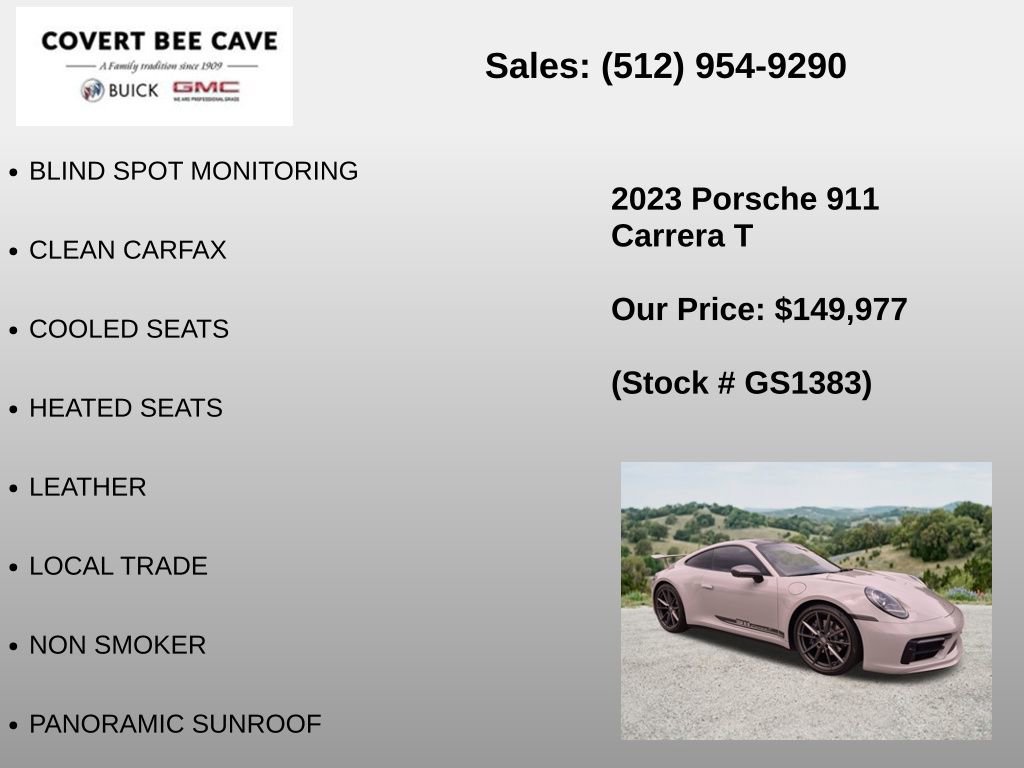 Used 2023 Porsche 911 Carrera T RWD image 6