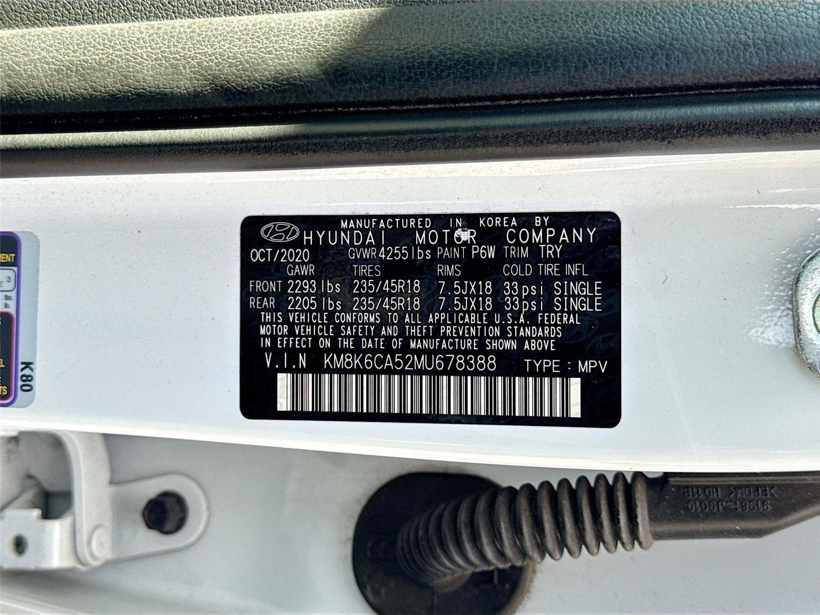 Used 2021 Hyundai Kona Night w/ Cargo Package image 27