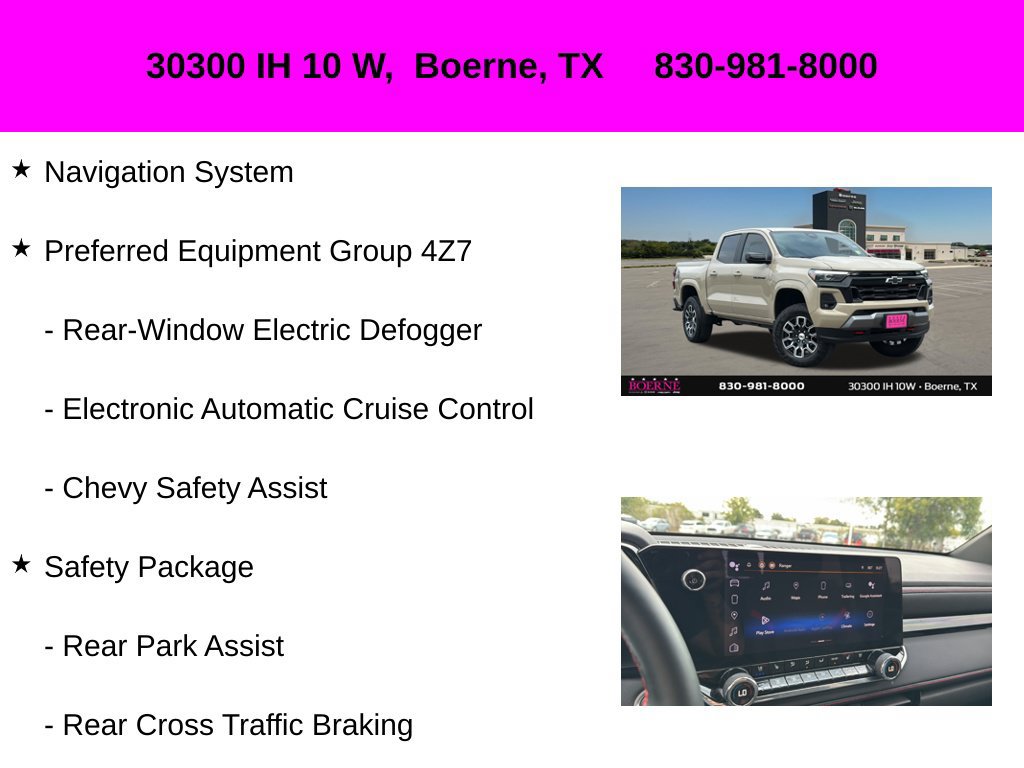 Used 2023 Chevrolet Colorado Z71 w/ Z71 Convenience Package 2 AWD/4WD image 10